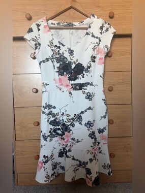 Rodan Floral Midi Dress – Feminine & Elegant Day-to-Night